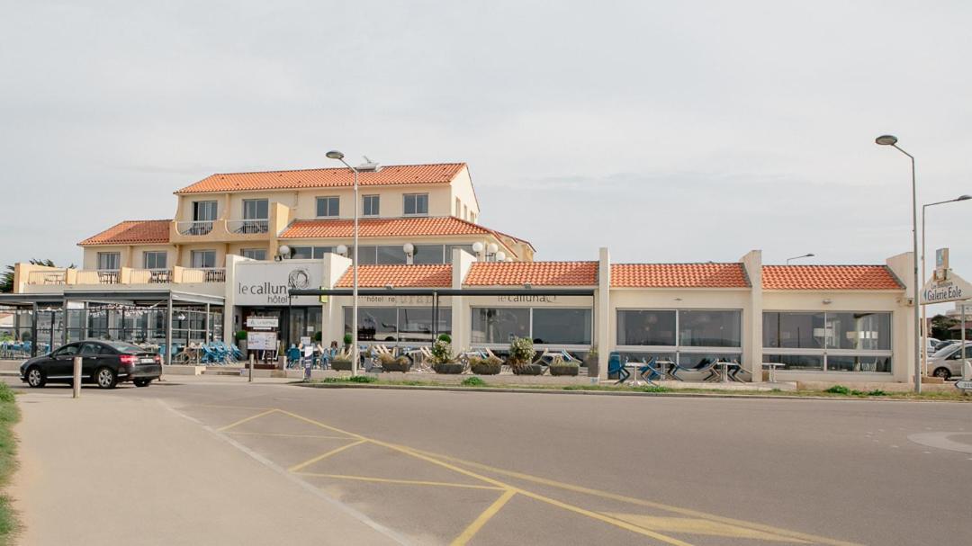 Logis Hotel Le Calluna Restaurant La Flottille Préfailles Exteriör bild