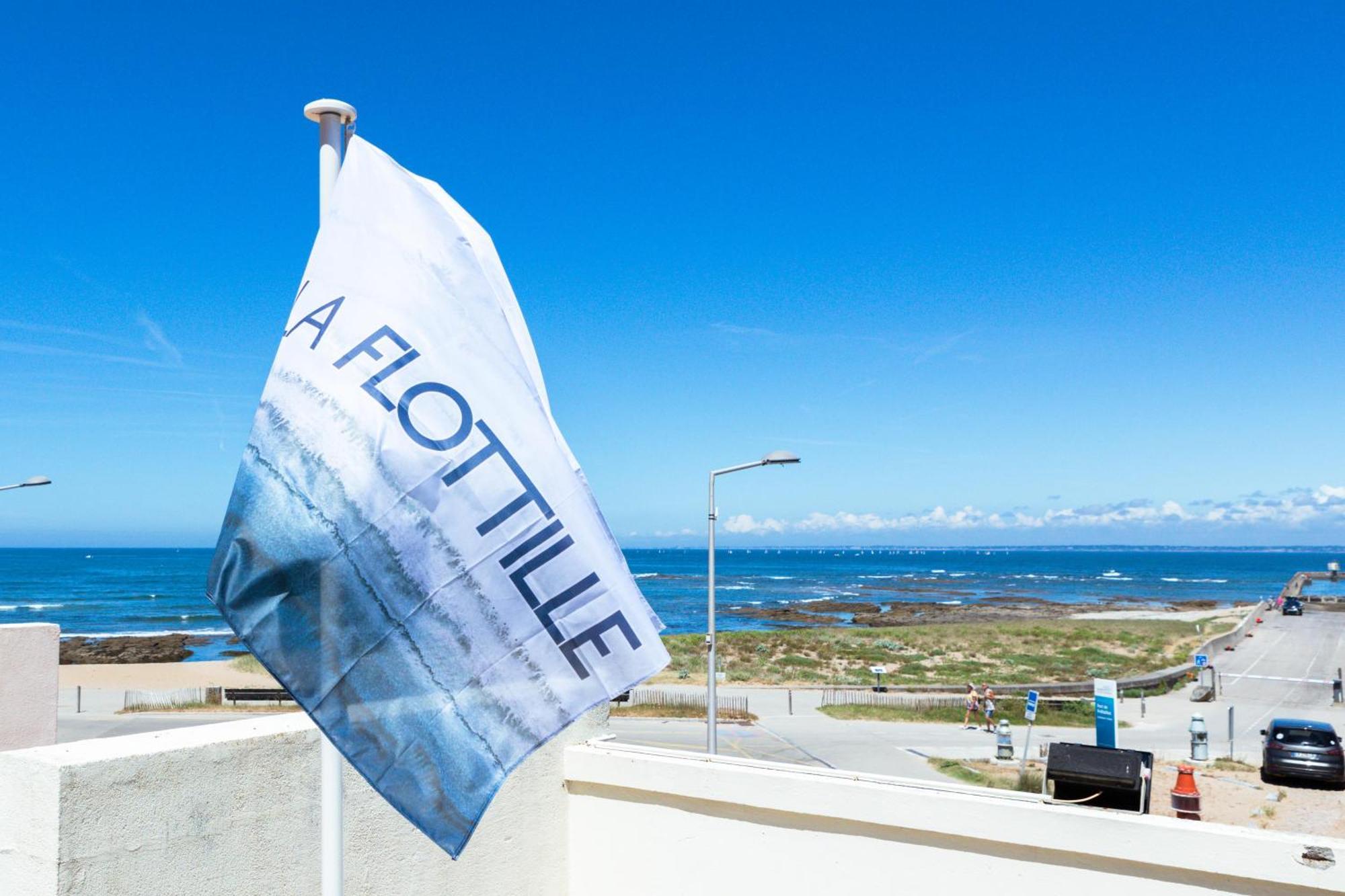 Logis Hotel Le Calluna Restaurant La Flottille Préfailles Exteriör bild