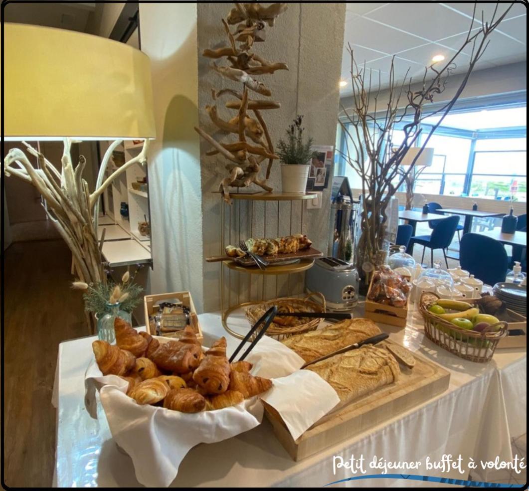 Logis Hotel Le Calluna Restaurant La Flottille Préfailles Exteriör bild