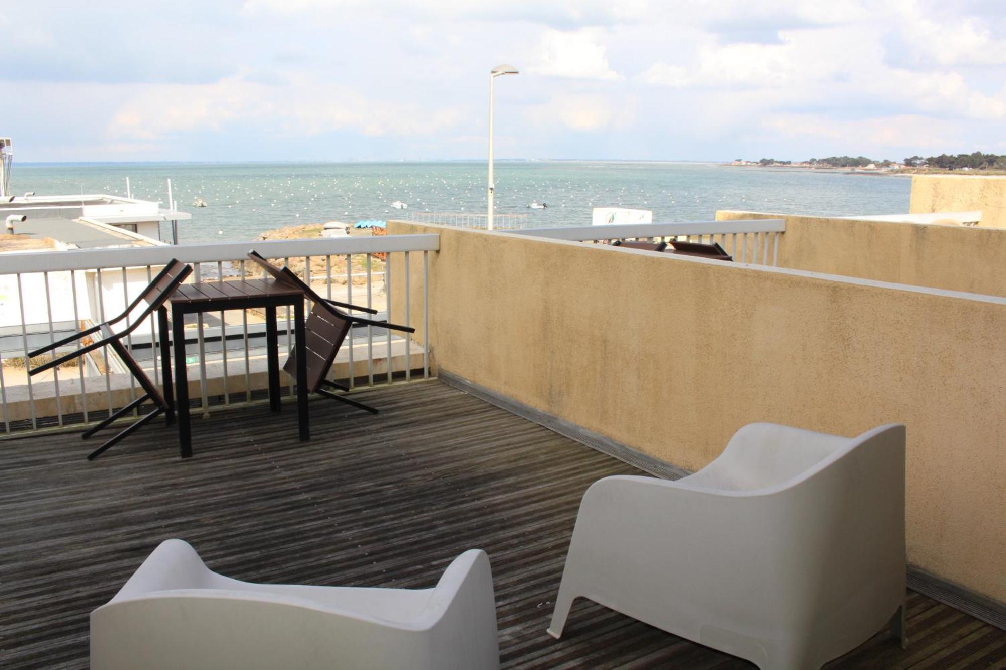 Logis Hotel Le Calluna Restaurant La Flottille Préfailles Exteriör bild